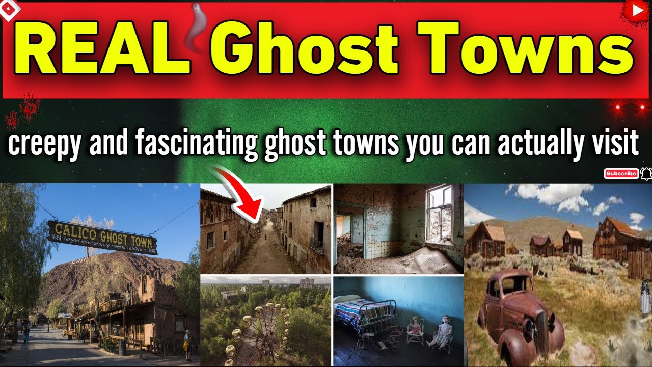 creepy and fascinating ghost towns you can actually visit || historical ...