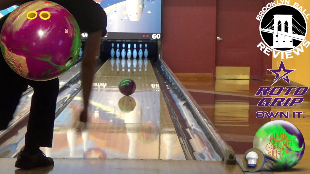 Roto Grip All-Out Show Off Bowling Ball Reaction Video by Jacob Childress: Brooklyn Ball Reviews