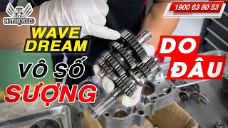 Video 840: Dạy Sửa Xe Hướng Dẫn Kiểm Tra Các Vấn Đề Sang Số Không Mượt Dream Wave | Motorcycles TV