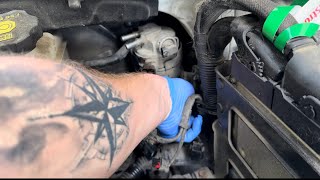 How to replace fuel filter diesel engine. Filtr paliwa w silniku diesel - jak wymienić. KIA CRDI.