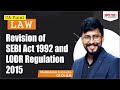 CA Final Law || Revision of SEBI Act 1992 and LODR Regulation 2015 || CA Shubhamm Sukhlecha