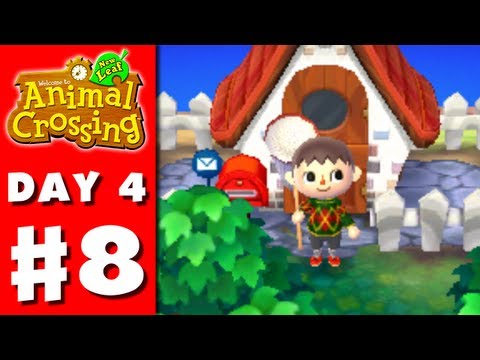 Animal Crossing: New Leaf - Part 8 - My New House! (Nintendo 3DS Gameplay Walkthrough Day 4)