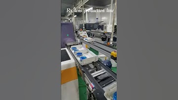 Rx lens production line