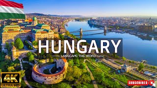 FLYING OVER HUNGARY 4K UHD | Relaxing Music Along With Beautiful Nature Videos - 4K Video