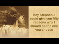 Miniature de la vidéo de la chanson Hey Stephen