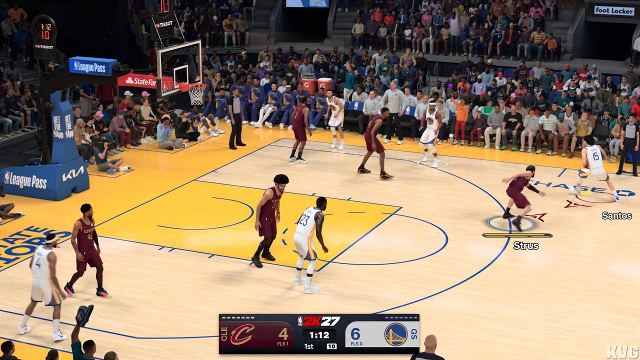NBA 2K27 - Cleveland Cavaliers vs Golden State Warriors - Gameplay (PS5 UHD) [4K60FPS]