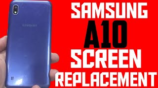 Samsung A10 | how to replace the screen |