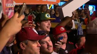 Stephen A. Smith dramatically comes into Dallas wearing Aaron Rodgers jersey | First Take | ESPN[野球]