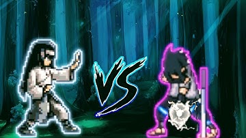 Neji VS Sasuke Uchiha in Jump Force Mugen
