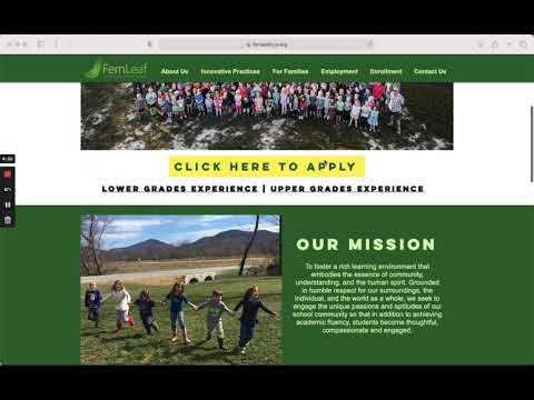 FernLeaf Community Charter School's New Website!