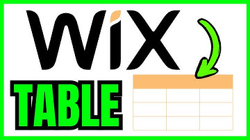 How To CREATE A TABLE In Wix (QUICK & EASY) 2025