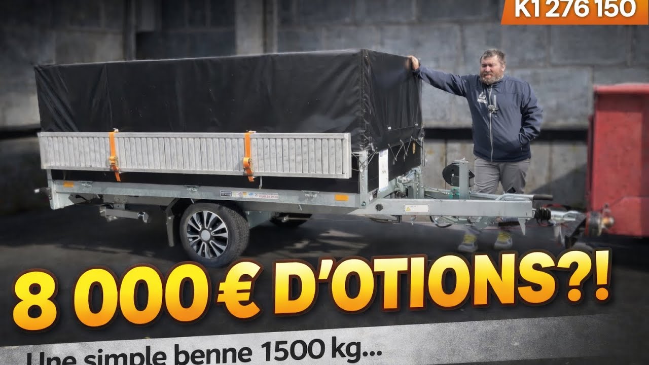 Flo et Nico / Saris K1 276 150 (1500 kg) – 8 000 € d’options sur cette benne !