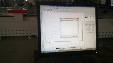 Acctek Oscillating knife cutting machine with drawing mark tool and CCD