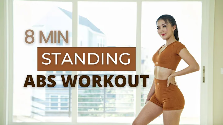 8 Min Standing Abs Workout | Back Friendly Abs Wor...