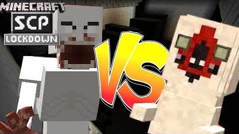 SCP-173 VS SCP-096 (Minecraft Roleplay)