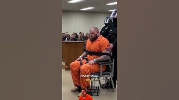 Massive Inmate Starts Shaking Before Sentencing — Deputies Rush In! ⚖️ #shorts