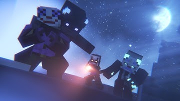 THE BATMAN THEME (feat: 1989 x New Rules) | Minecraft Animation Halloween Special