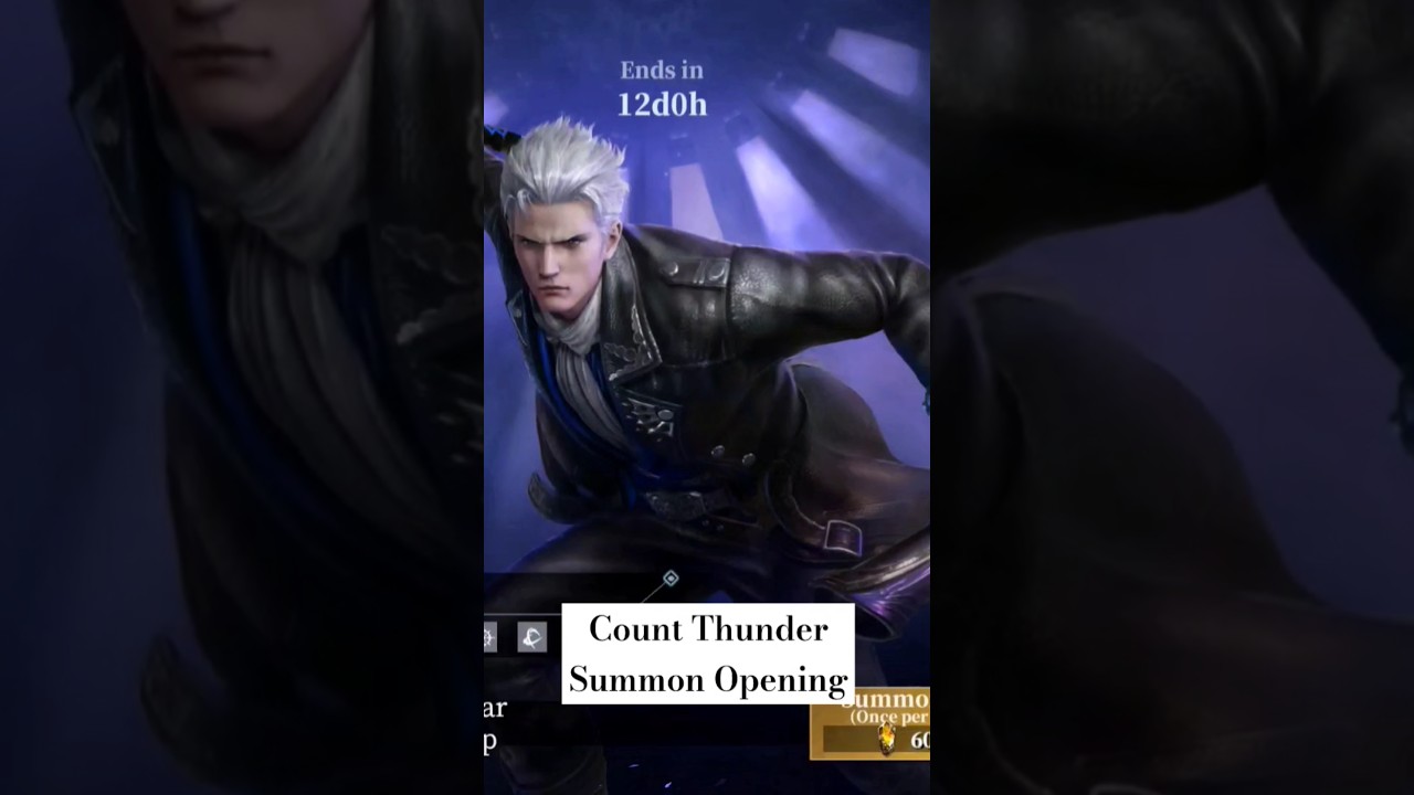 Count thunder Summon opening DMC POK