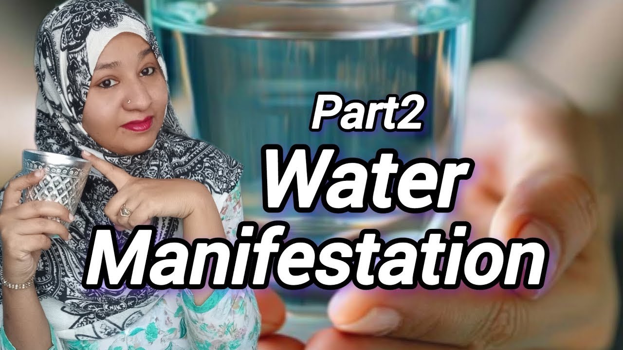 Water manifestation in islam💦💫part2