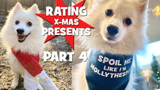 Rating Christmas presents | Part 4 | By Molly the Japanese Spitz by MollytheSpitz 436 views 3 years ago 4 minutes, 36 seconds