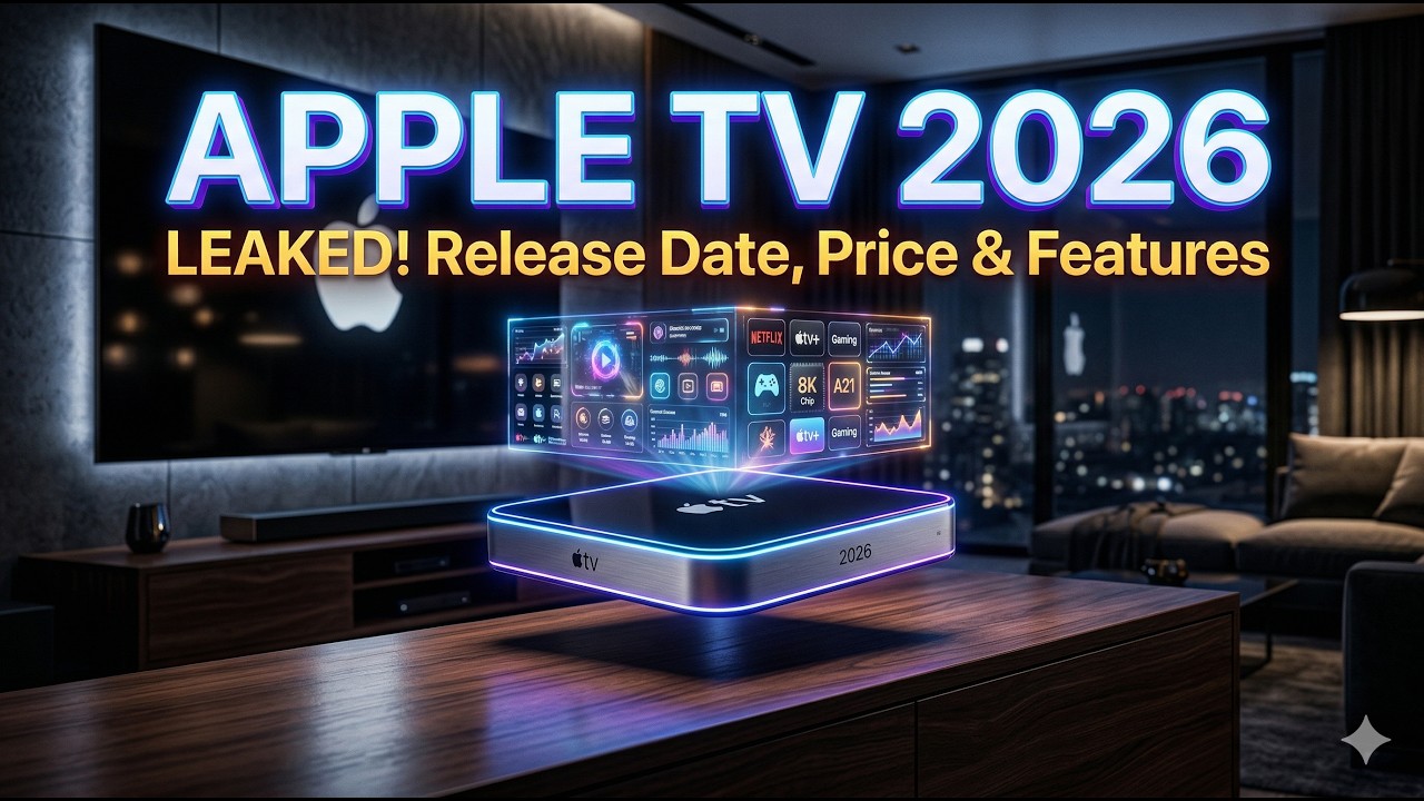 Apple TV 2026 LEAKED! 🤯 Release Date, Price & INSANE New Features - YouTube