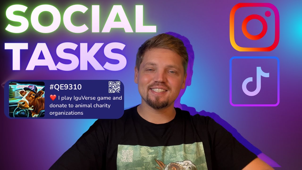 Social Task How to complete social tasks | IguVerse App - YouTube