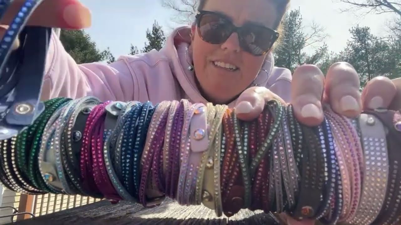 TOUCHSTONE CRYSTAL WRAP BRACELETS!