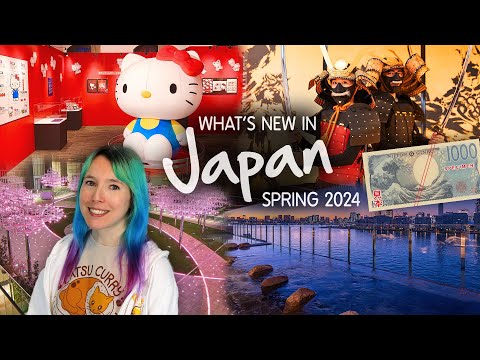 What's New in Japan, Spring 2024 - New Attractions in Tokyo, Events, Theme Cafes