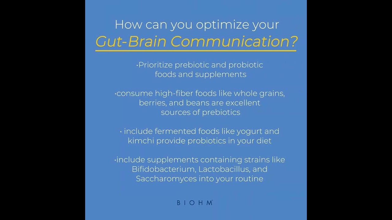 How Do I Optimize my Gut Brain Communication? 