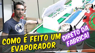 Qual é a função do evaporador?