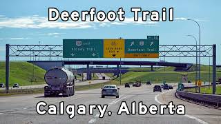 Deerfoot Trail South  Calgary, Alberta  2020/07/27