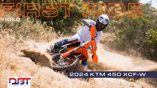 2024 KTM 450 XCF-W First Ride | Dirt Bike Test