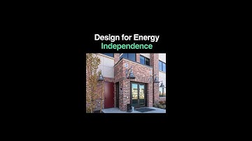 Design for Energy Independence #netzerobulding #sustainability #renewableenergy