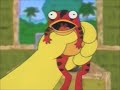Homer licking toads