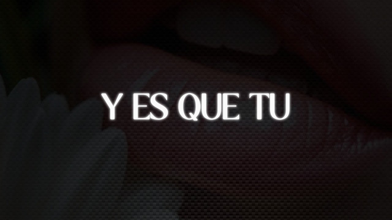 Letargia-Y es que tu ( OFFICIAL VISUALIZER)