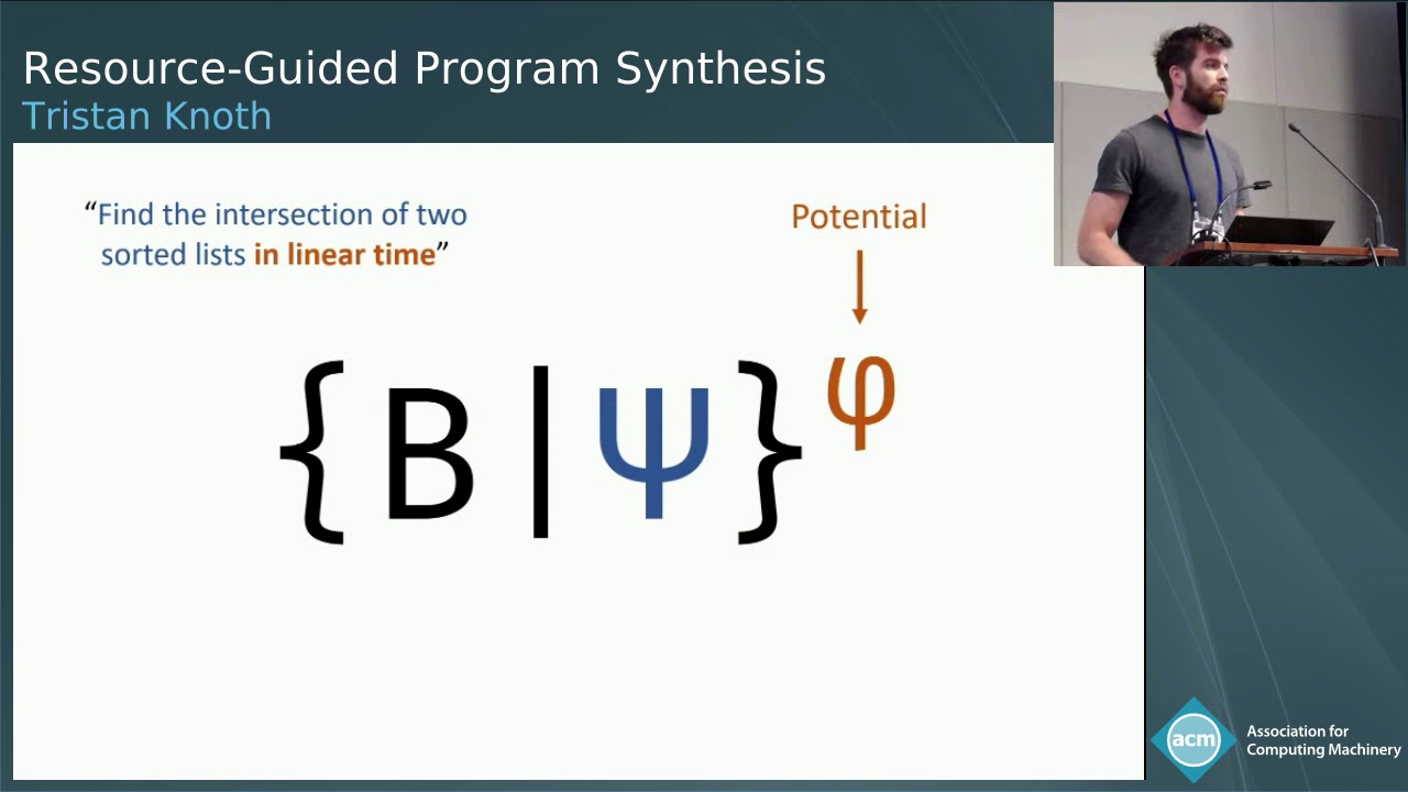 Resource-Guided Program Synthesis - YouTube