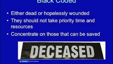 EAHA Day 2 Session 2: Mass Casualty Incidents Lecture