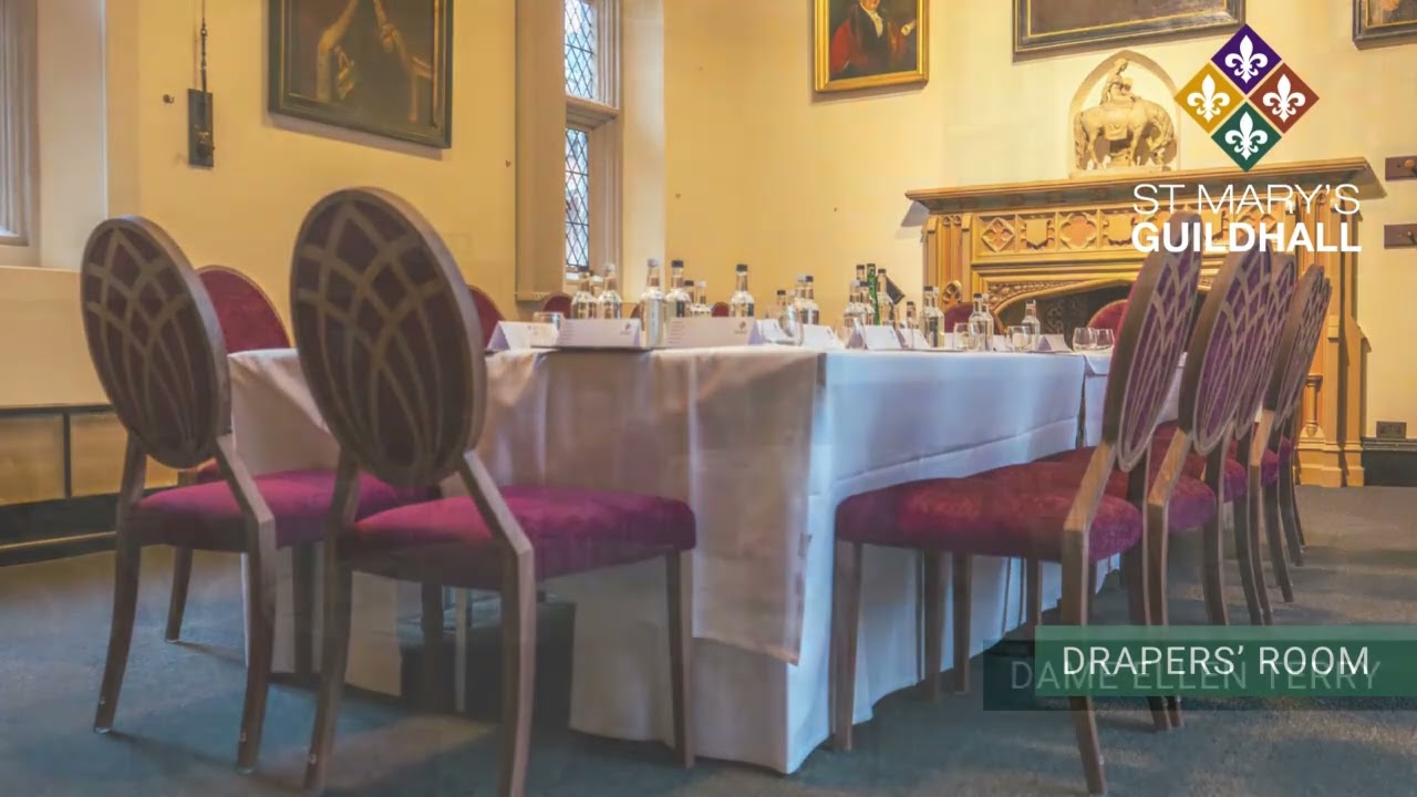 Introducing corporate meeting rooms and event spaces to hire at St Mary's Guildhall.