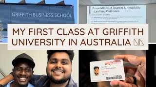 MY FIRST CLASS IN GRIFFITH UNIVERSITY GC,AUSTRALIA| FINALLY GOT MY ID CARD | MADE FEW FREINDS