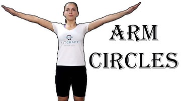Best exercise for your Arms - Arm Circles - Female