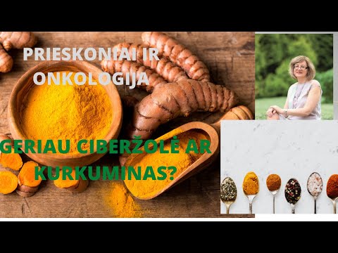 Video: Kurkumino Ir Ciberžolės Skirtumas