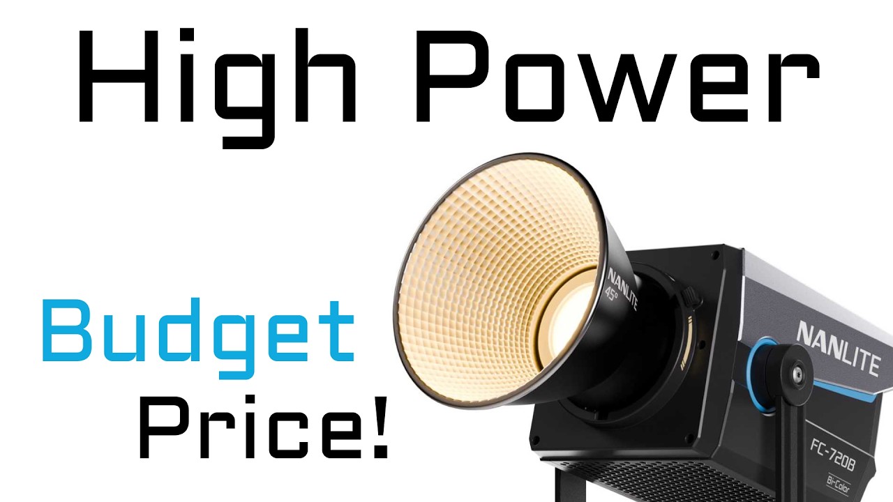 Big light output, budget price — Nanlite FC-720B