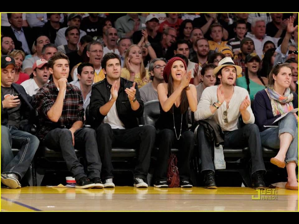 Nina and IanLakers GameExclusive Pics YouTube