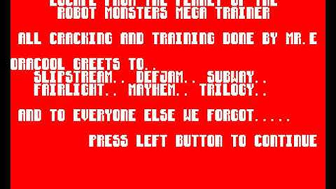 Oracle   Escape from the Planet of the Robot Monsters mp4 HYPERSPIN AMIGA INTRO CRACKTRO DEMO COMMOD