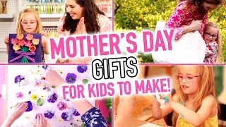 Mother's Day Crafts | 4 DIY Mother’s Day Gifts for Kids to Make!