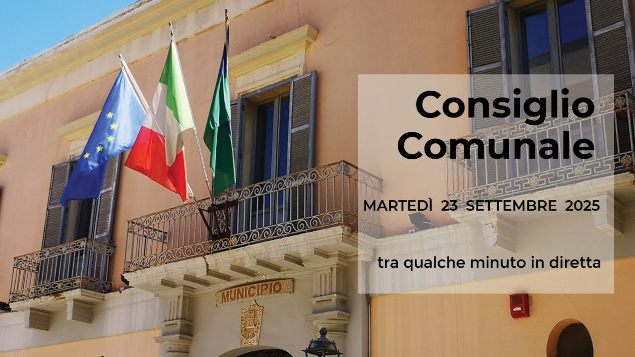 CONSIGLIO COMUNALE DI MASSAFRA | 23·09·2025