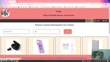 STIJ3074 KUMP A WEB APPLICATION DEVELOPMENT |A202 | FINAL PROJECT ( NINJAZ )-CHIN MAN NEE -262441