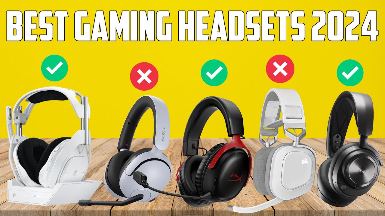 Best Gaming Headsets 2024 - The Only 6 You Should Consider Today - YouTube