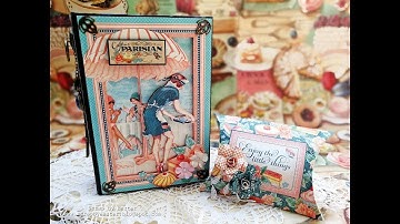 Graphic 45 - Café Parisian Mini Album