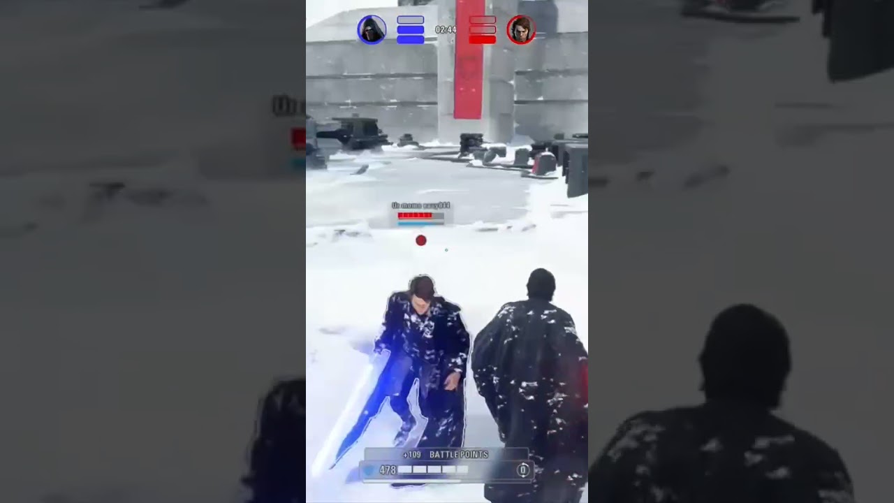 Kylo Ren quad hit with frenzy. 